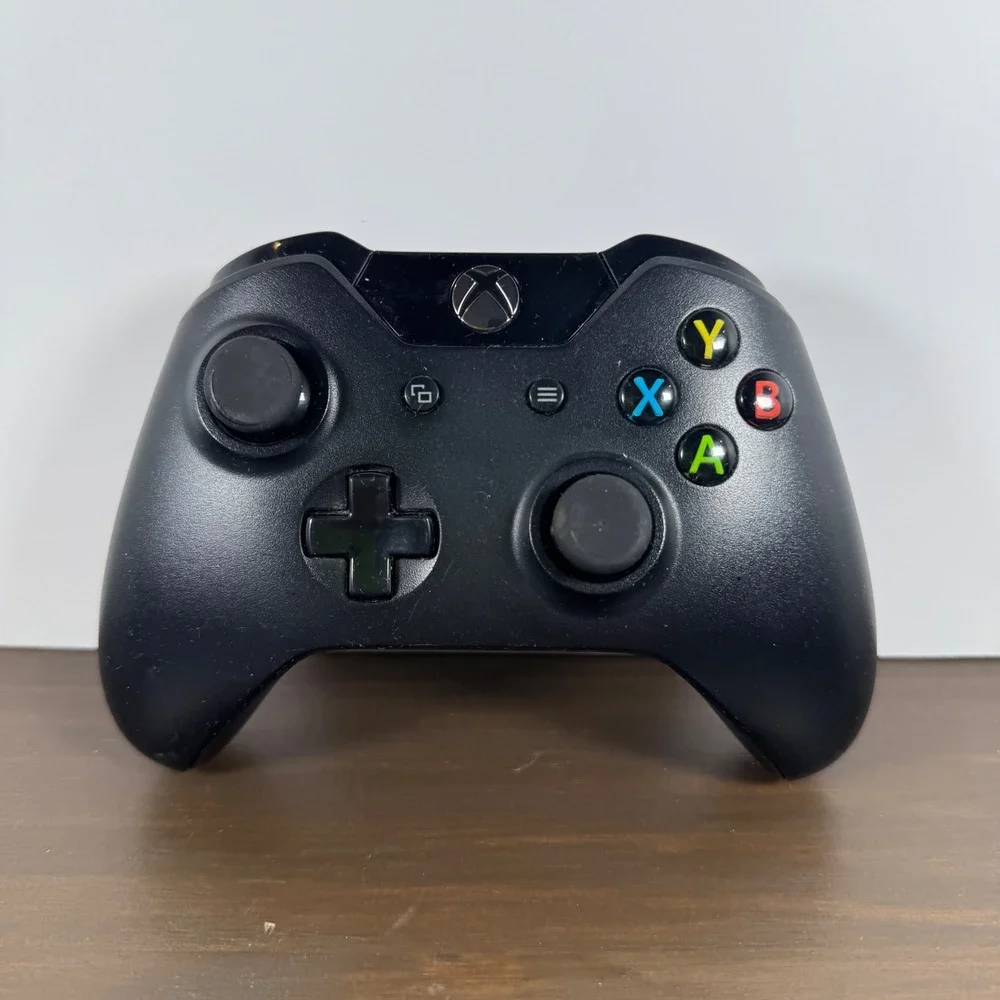 Xbox One Wireless Controller Microsoft Model 1537 Black Used Tested Working